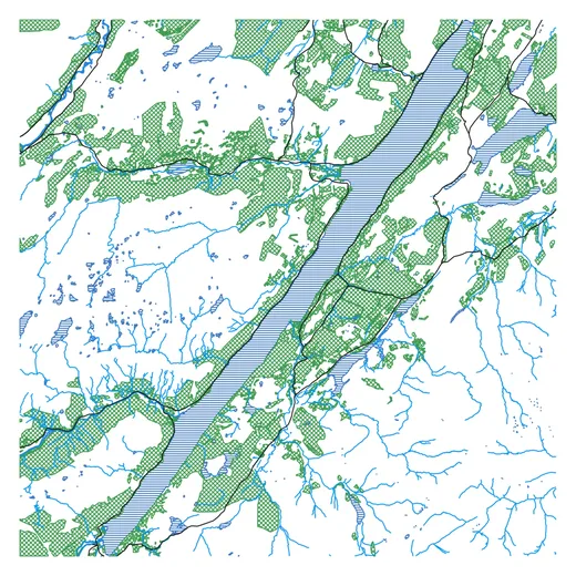 Made with GD Studio — Map of Loch Ness in Scotland
